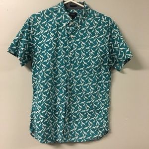 J. Crew Men’s Short-Sleeve Button Down Shirt
